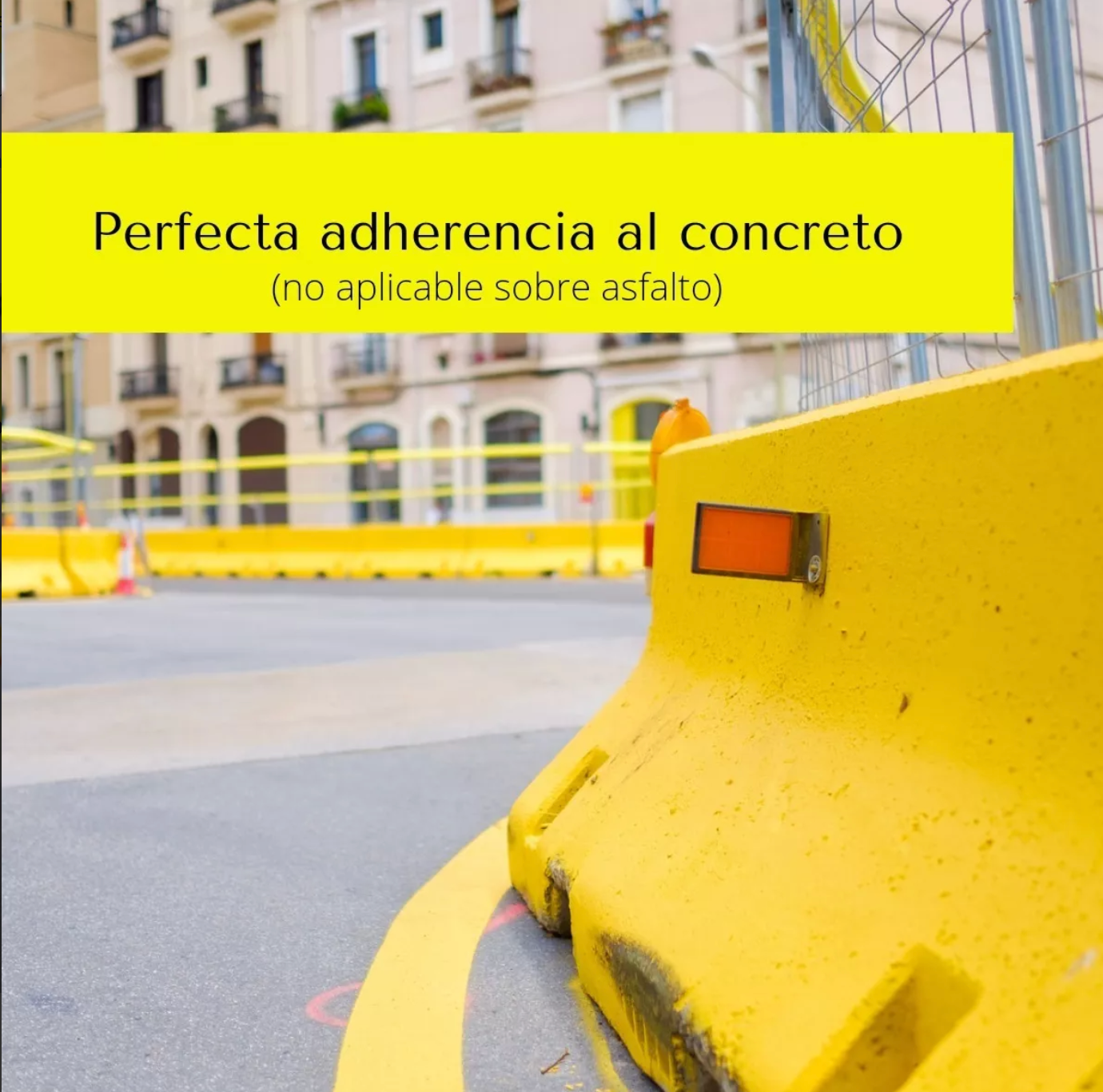 Pintura Amarillo Tráfico Para Concreto 10 kgs Rodillo Gratis