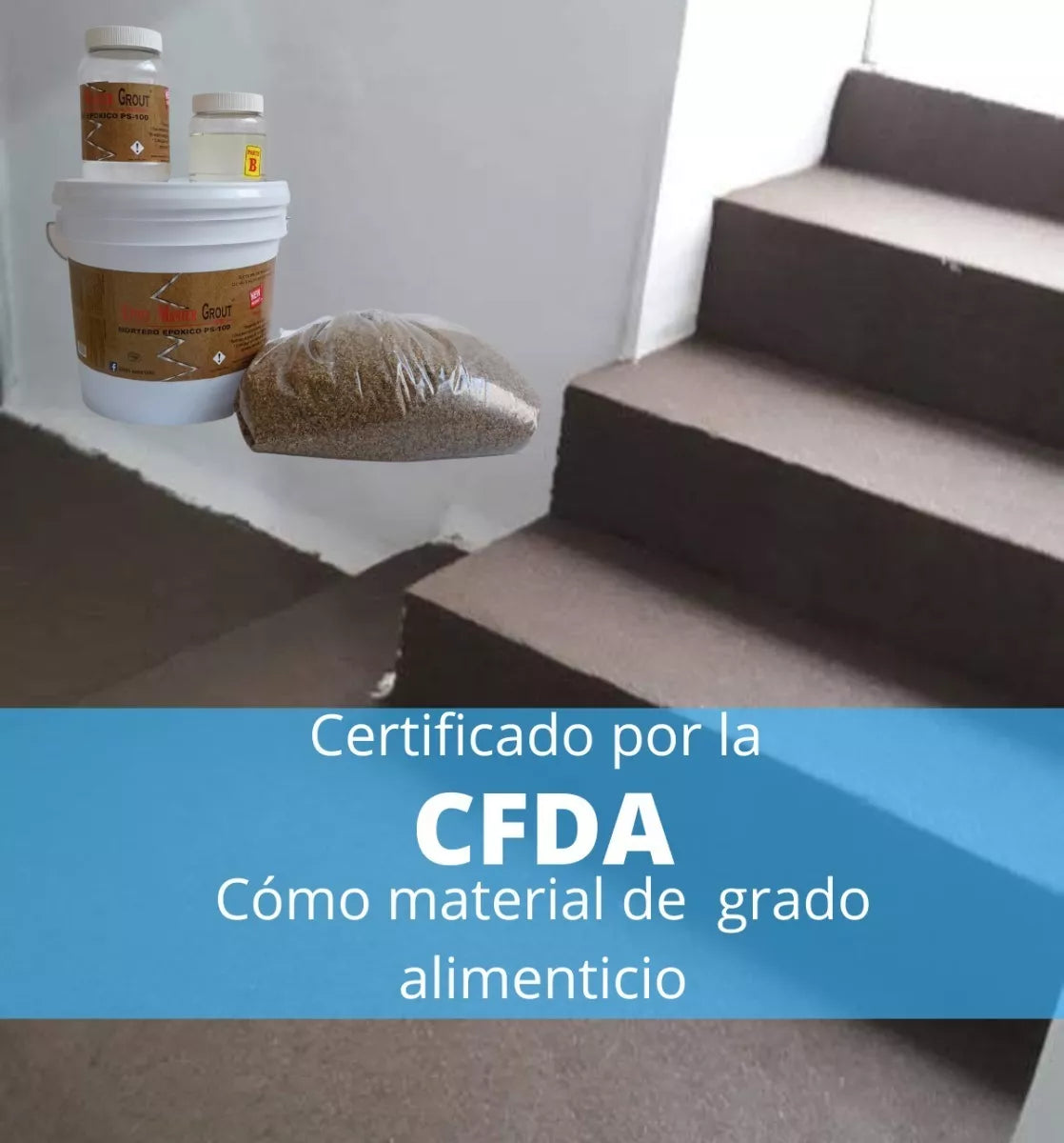 Nivelador Y Resanador De Baches Mortero Epóxico 4 kgs Epoxy Master