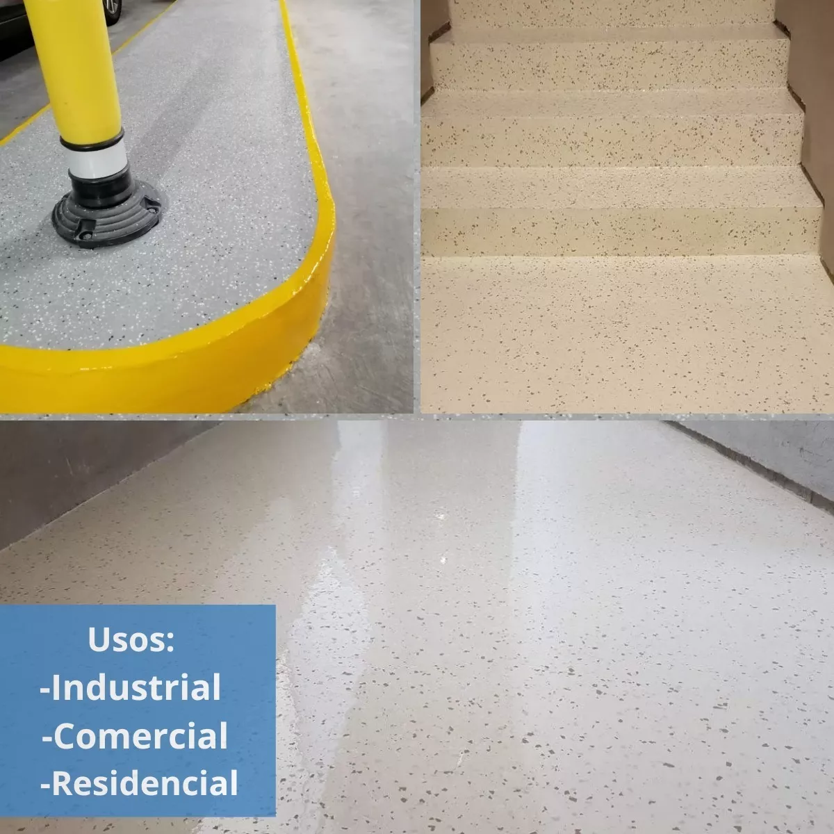 Kit todo incluido Flakes 1 m2 3 colores a elegir