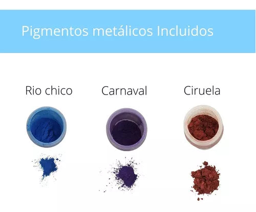 Porcelanato Liquido para vaciados de Alto Espesor 1,420kg Deluxe Y Pigmentos