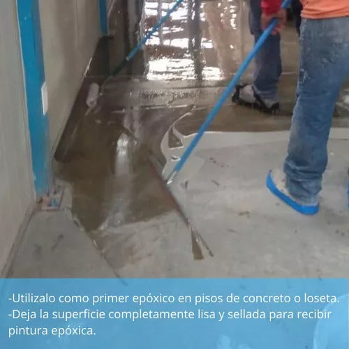 Primer y Resanador Epoxymaster Glue 66 kg Resanador para Pisos de Concreto Máxima Durabilidad