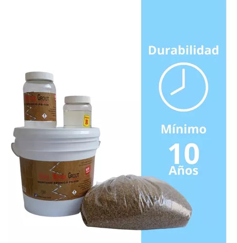Nivelador Y Resanador De Baches Mortero Epóxico 4 kgs Epoxy Master