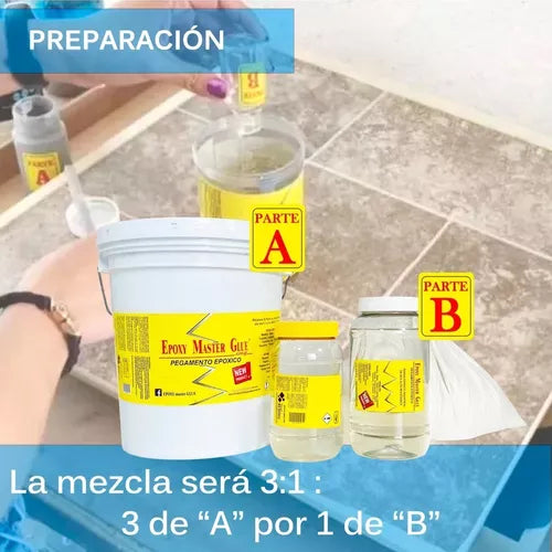 Primer y Resanador Epoxymaster Glue 3.2 Kgs