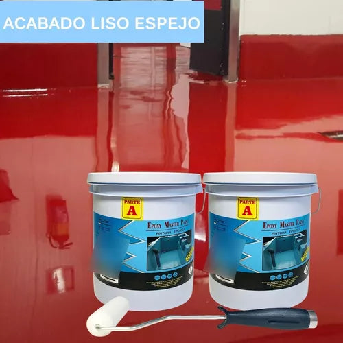 Porcelanato Liquido Pisos Colores Brillantes 10 kgs Rodillo Gratis