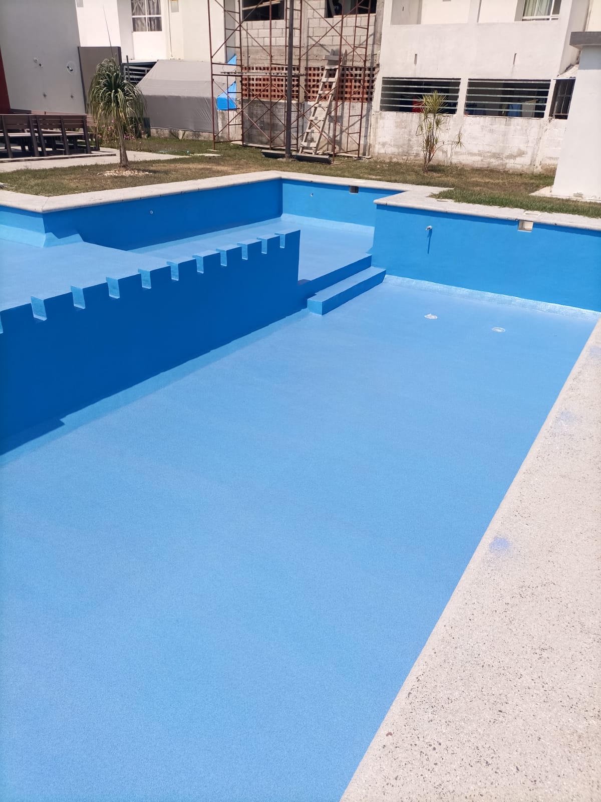 KIT TODO INCLUIDO ARENA DE CUARZO 5M2 COLOR AZUL ULTRAMAR