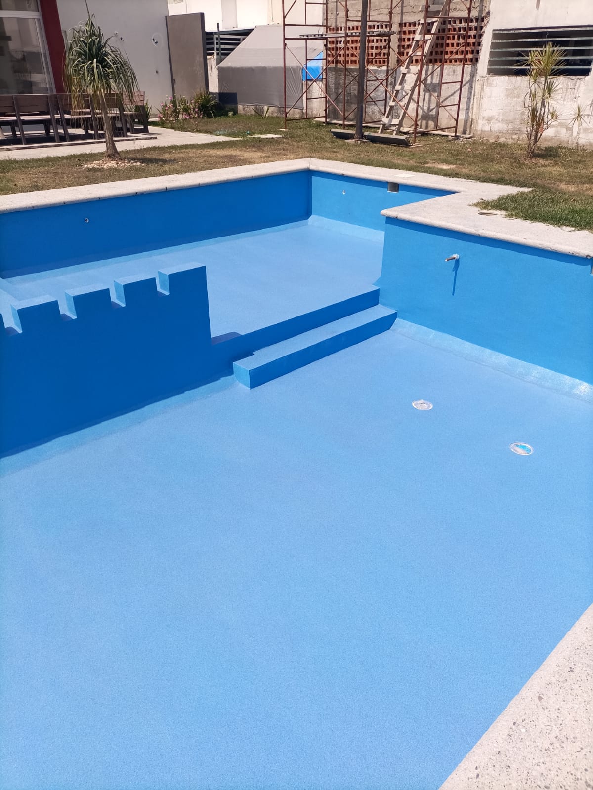 KIT TODO INCLUIDO ARENA DE CUARZO 1M2 COLOR AZUL ULTRAMAR