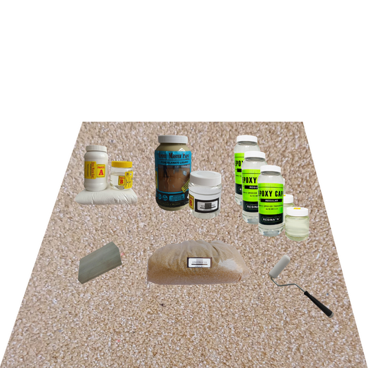 KIT TODO INCLUIDO ARENA DE CUARZO 3M2 QUARZO COLOR ARENA