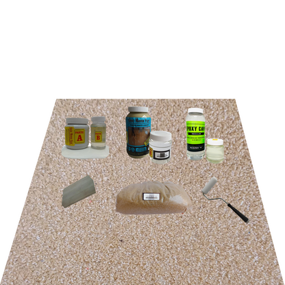 KIT TODO INCLUIDO  1M2 CUARZO COLOR ARENA