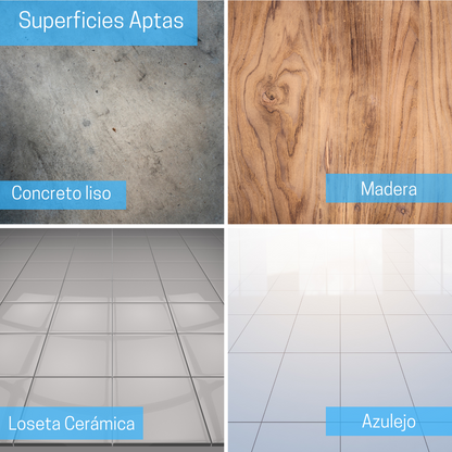 KIT TODO INCLUIDO CUARZO  10M2 COLOR AZUL  ULTRAMAR