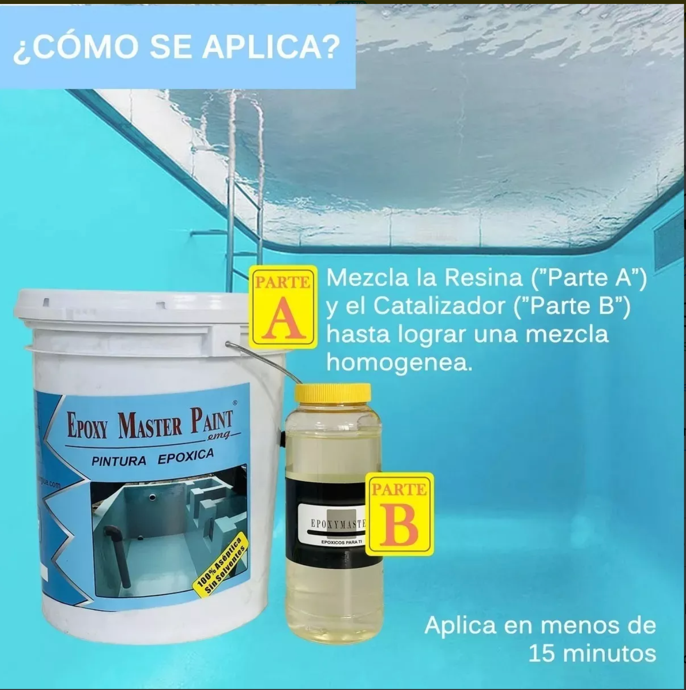 aplicación de pinturas para albercas