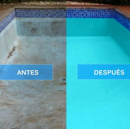 después de aplicar pintura epóxica para albercas