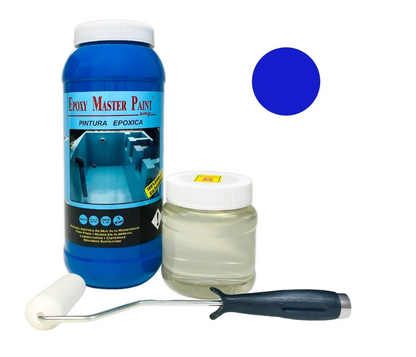 Pintura Epóxica Premium para Albercas | Alta Adherencia, SIN SOLVENTES ,Resistencia Química y Acabado Profesional de Larga Duración – Epoxymaster