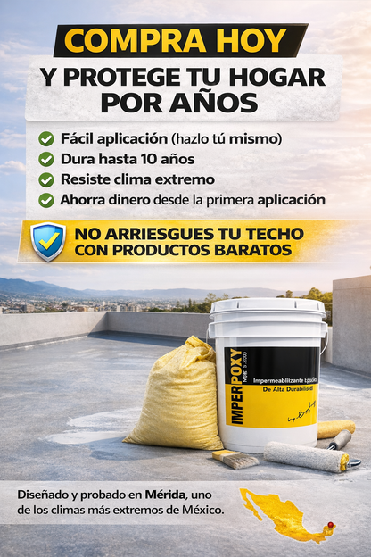 IMPERPOXY Epoxymaster Clima Extremo 10 años