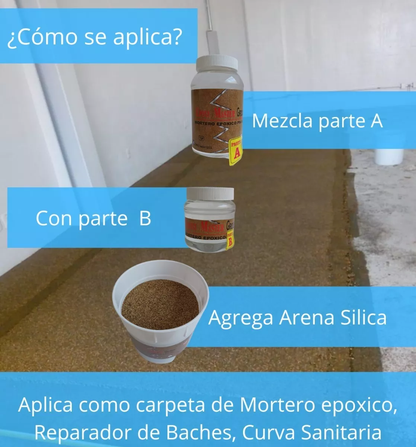 Epoxymaster Grout Repara baches