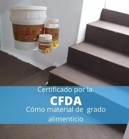 Nivelador Y Resanador De Baches Mortero Epóxico 8 kgs Epoxy Master