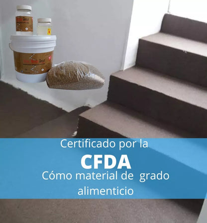 Nivelador Y Resanador De Baches Mortero Epóxico 4 kgs Epoxy Master
