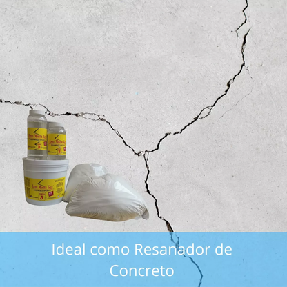 Primer Sellador Epóxico 15 Kgs Resanador de grietas para de Pisos Concreto y loseta cerámica