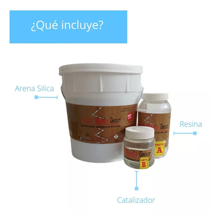 Epoxymaster Grout Repara baches