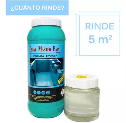 Resina epóxica sin olor para albercas y cisternas