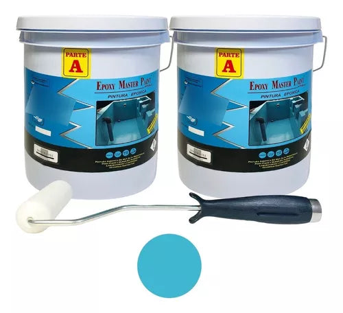 Porcelanato Liquido Pisos Colores Brillantes 10 kgs Rodillo Gratis
