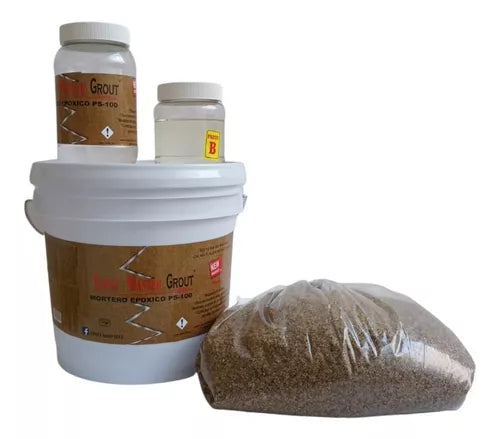 Nivelador Y Resanador De Baches Mortero Epóxico 4 kgs Epoxy Master