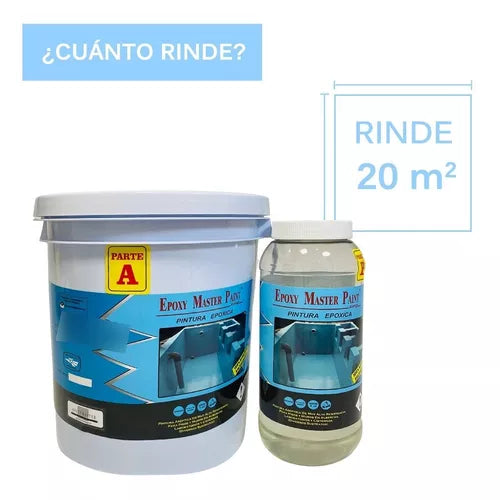 Resina epóxica sin olor para albercas y cisternas