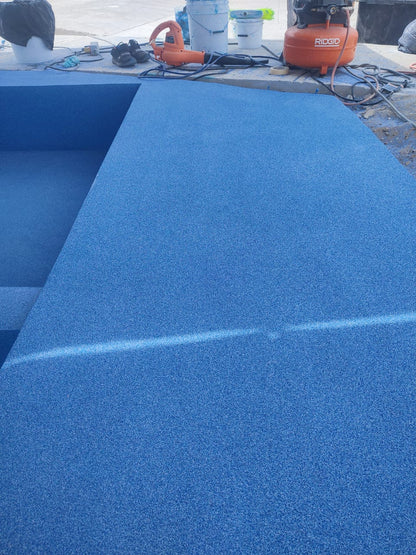 KIT TODO INCLUIDO ARENA DE CUARZO 5M2 COLOR AZUL ULTRAMAR